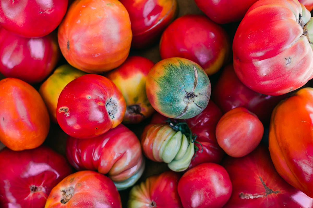 Superfood italiani freschi e colorati